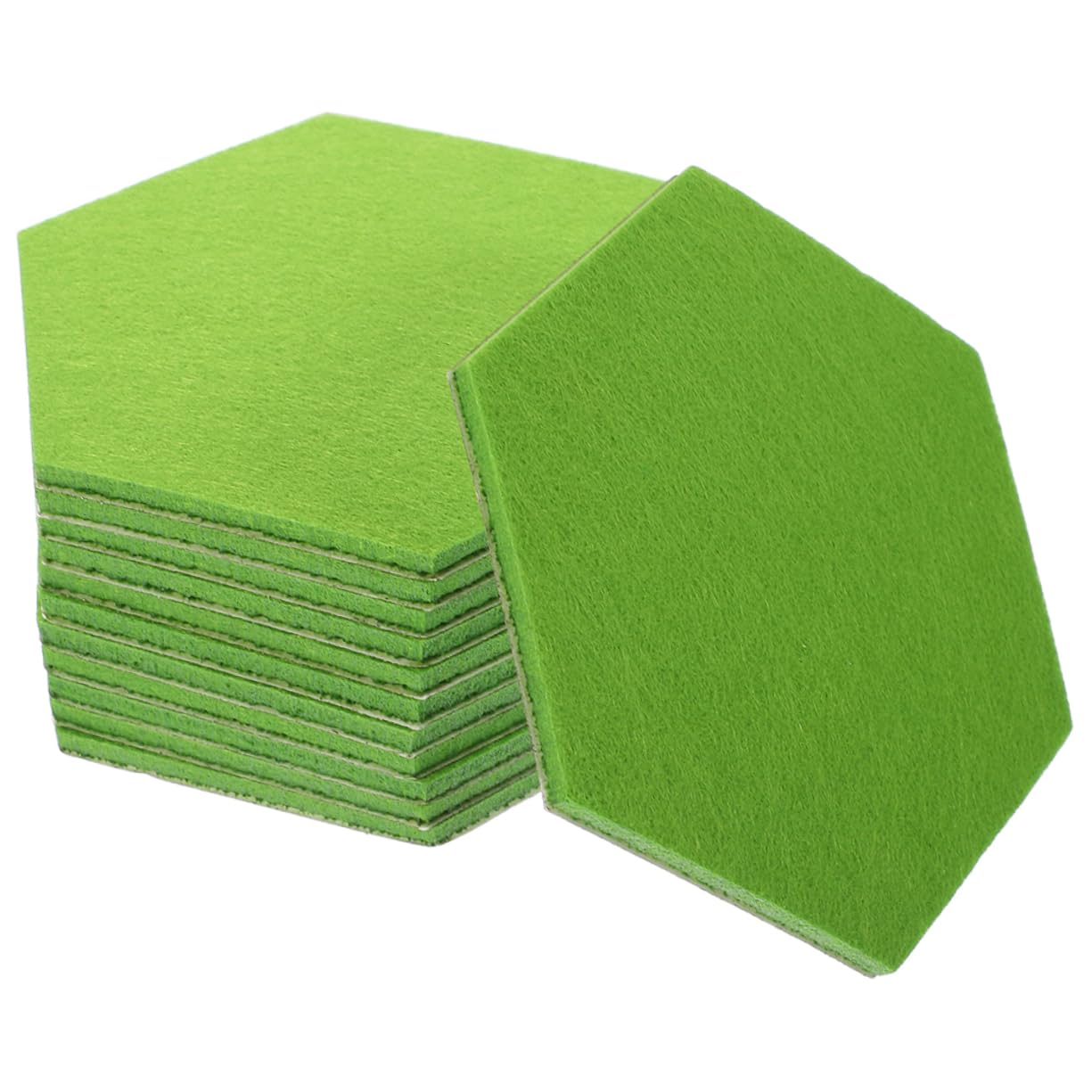 HOMSFOU 24pcs Felt Bulletin Boards Adhesive Reminder Boards for Photos Notes Keys Decor Soundproof Wall Display Panels Versatile Wall Decor for Home Office