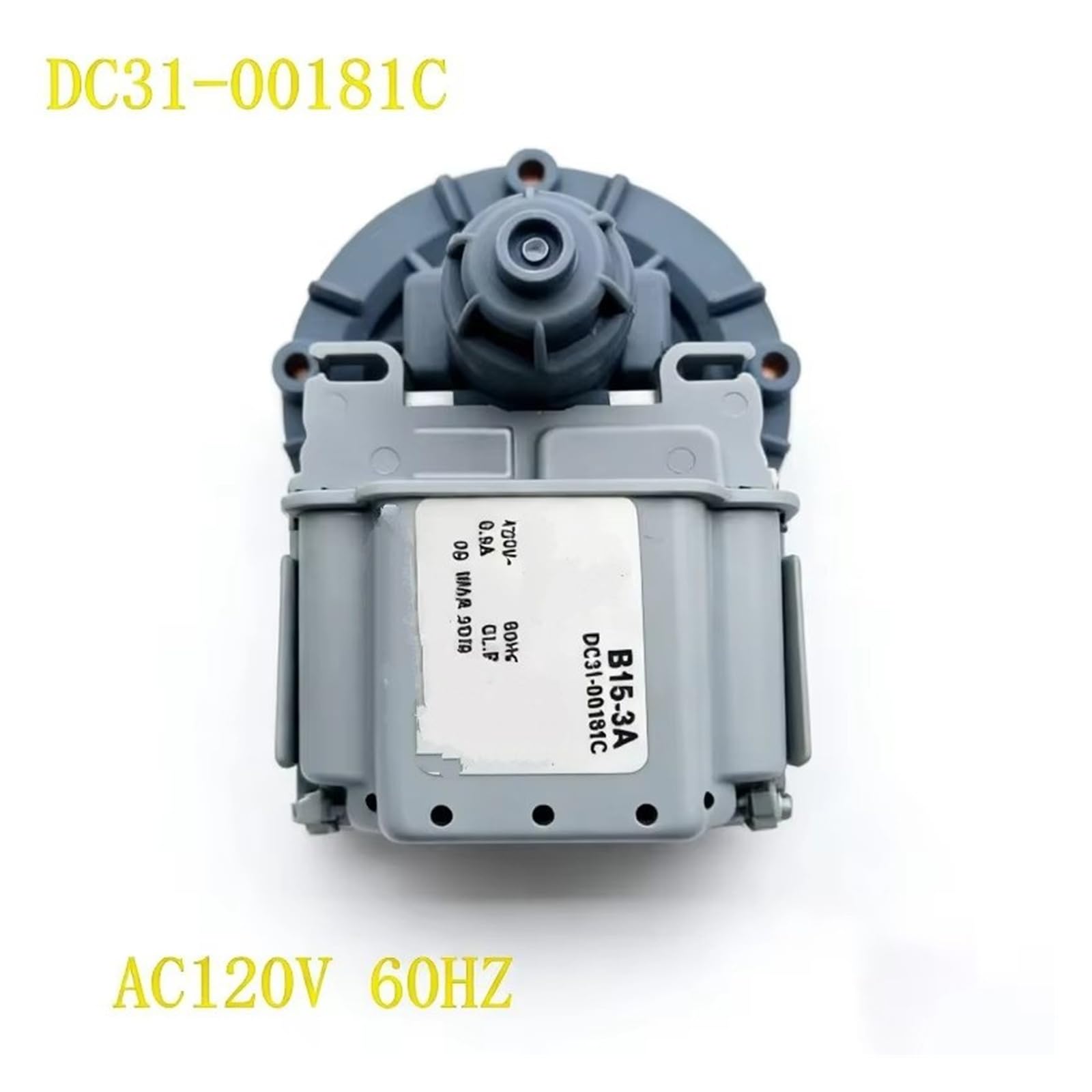 Pompa scarico lavatrice Per Samsung Parti Di Lavatrice Pompa Di Scarico B15-3A DC31-00181C AC 120 V 60 HZ