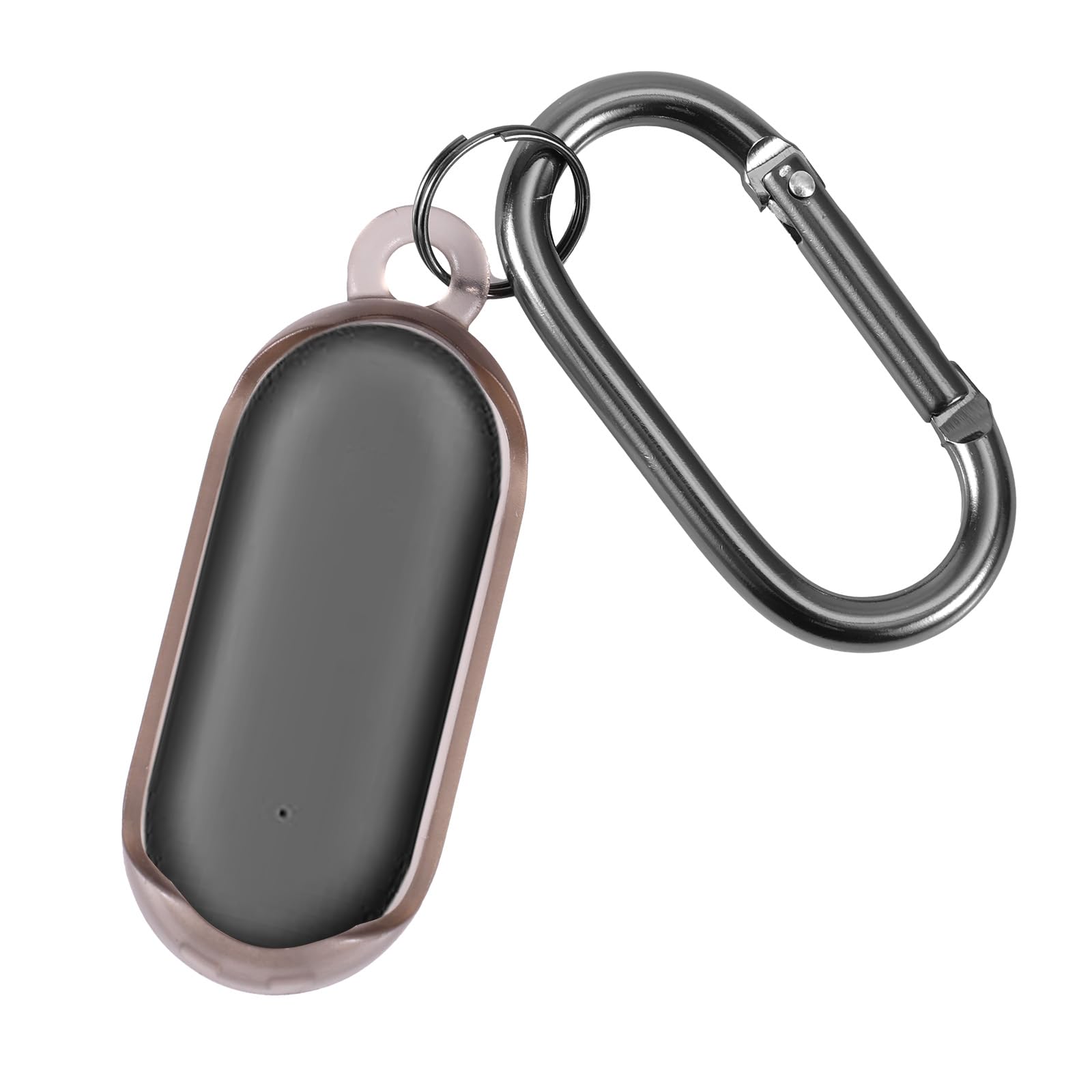 Étui Enregistreur Vocal PLAUD NotePin AI, Housse de Protection Transparente PC avec Porte-Clés, Coque Fine Résistante aux Chocs
