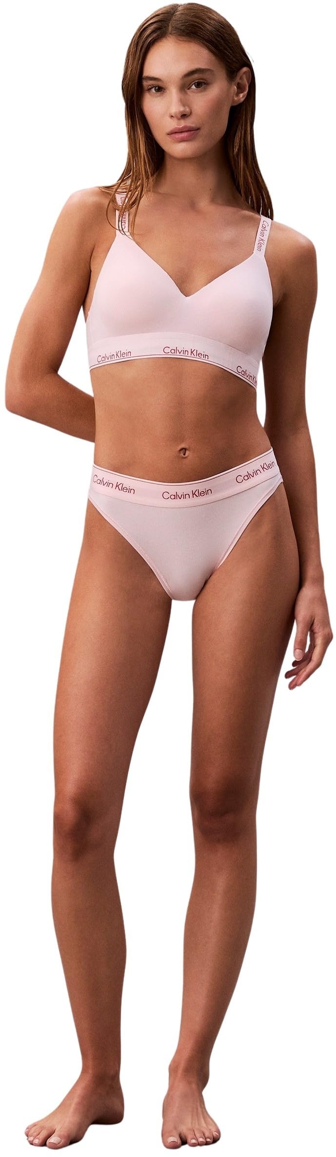 Calvin Klein Soutien-Gorge Brassière Femme Lightly Lined Basque Élastique