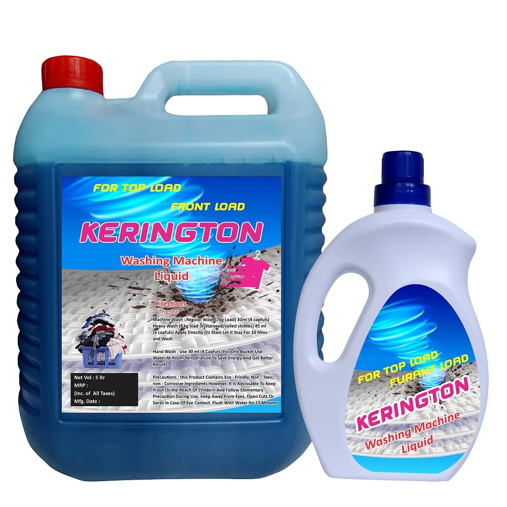Buy Kerington Heavy Washing Machine Liquid Detergent For Top Load And