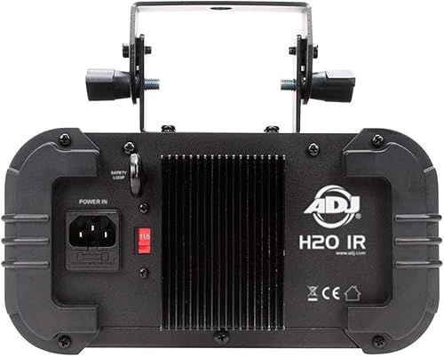 Miniatura 3 de Nuevo AMERICAN DJ H2O IR LED agua flujo brillante 5 colores efecto de luz con soporte 2 unidades