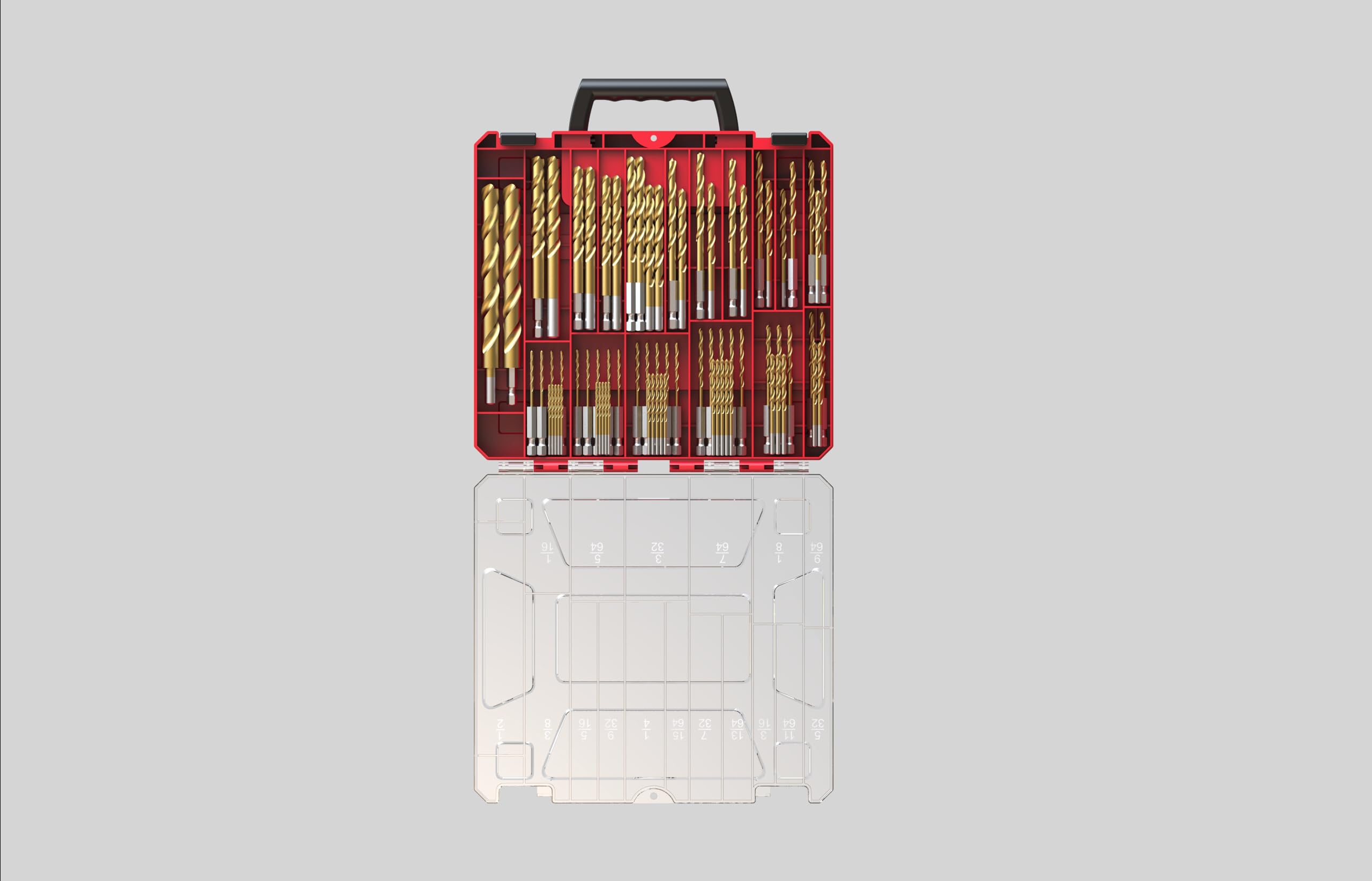 115pc Premium B/G High Speed Jobber Drill Bit Set - Drill Bit Warehouse