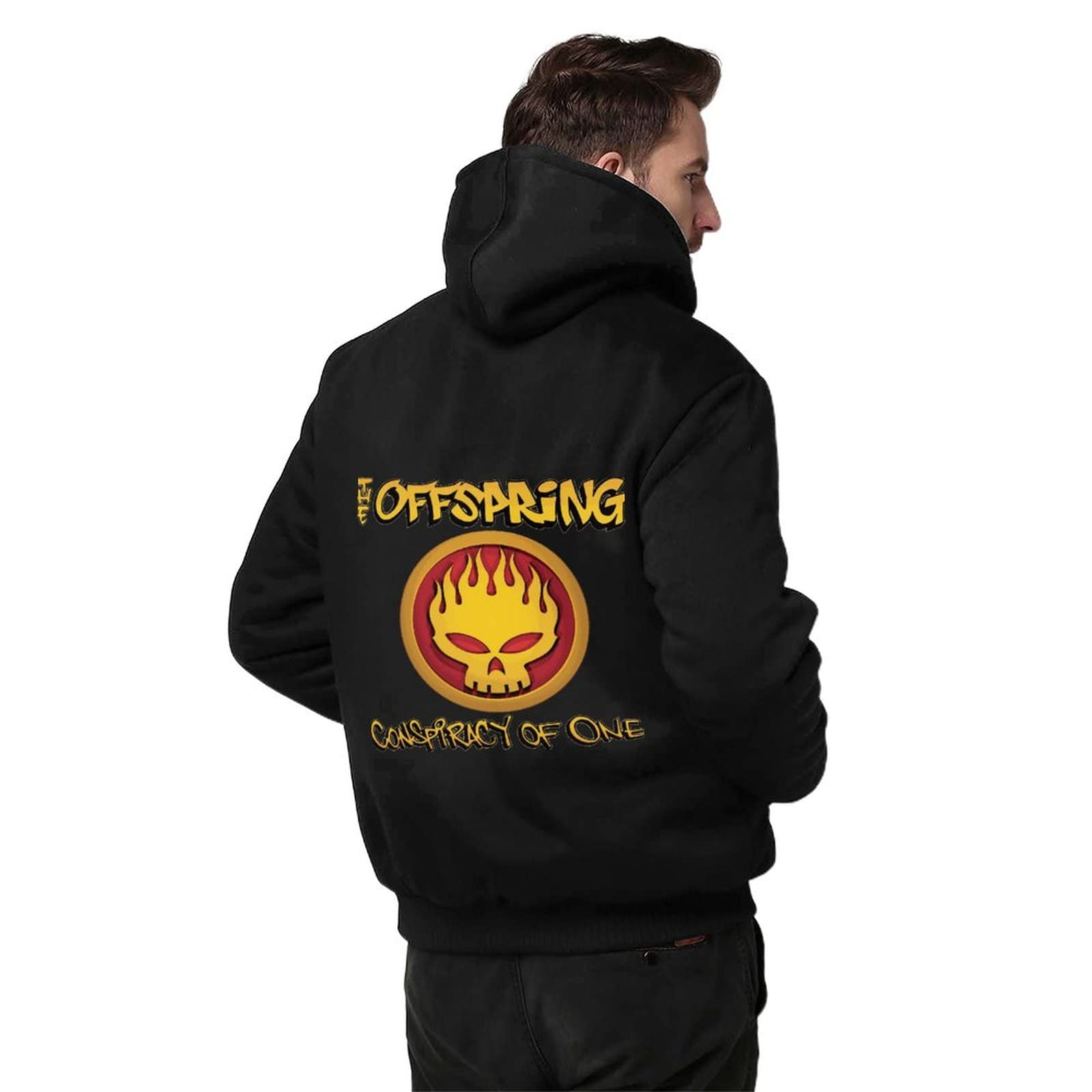 Amazon.co.jp: パーカー メンズ オフスプリング The Offspring ダウン 
