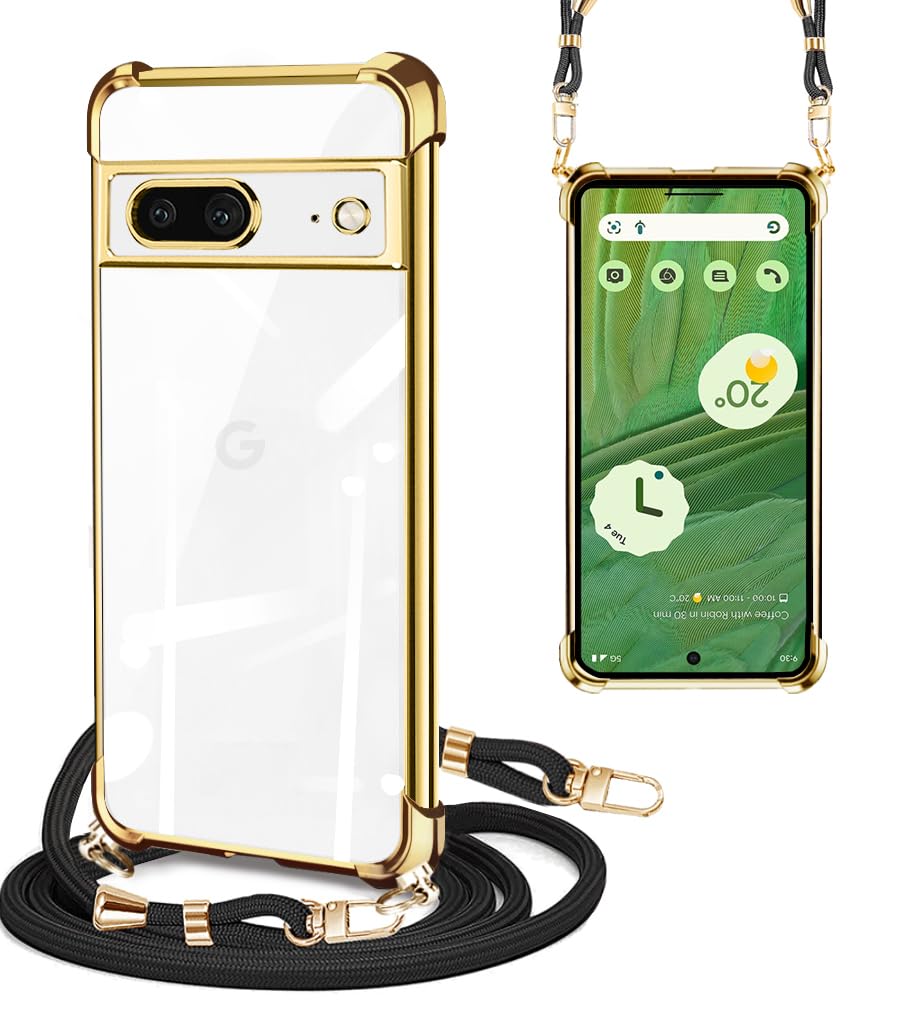 Amazon.co.jp: PAILAIMEN 兼容 Pixel 8 用の ケース クリア ショルダー