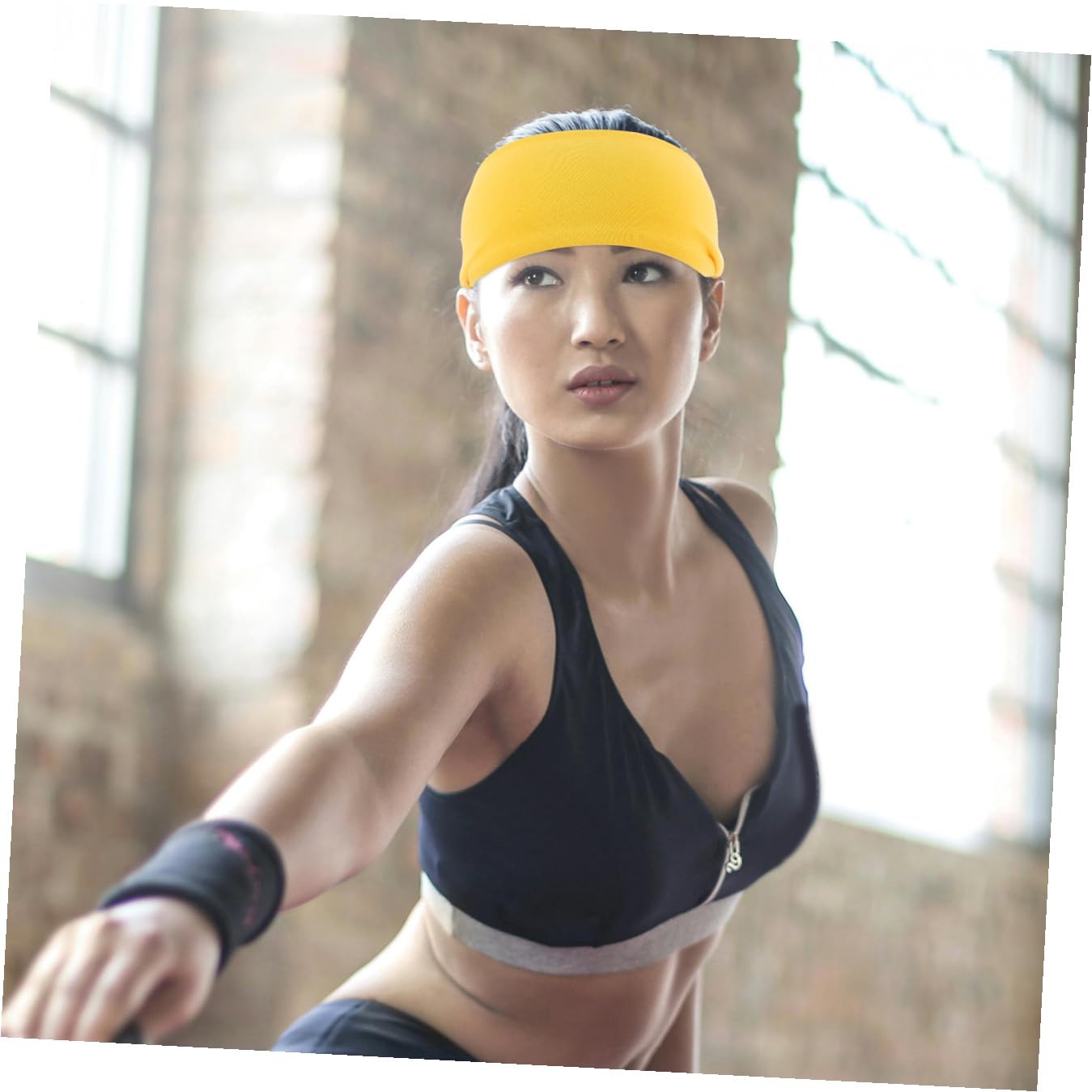 Ipetboom Fascia da Yoga Traspirante 10pezzi Fasce per Allenamento Sportivo Antiscivolo Donna Uomo Fitness