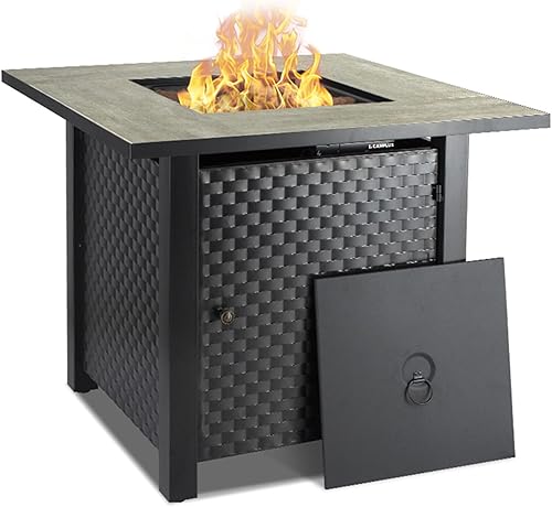 Miniatura 7 de Camplux - Chorro de fuego de propano portátil, cuenco de fuego de gas para exteriores, para caravana, campamento, fiesta de patio trasero, FP19MB de