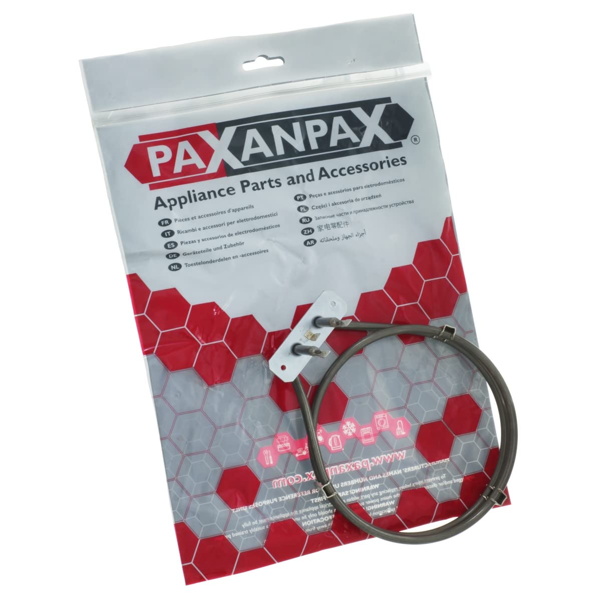 Paxanpax Compatible Fan Oven Element (1600W, 240V) for Beko CS100, CK100, MLB5CDW, BD533AW, BDV555AW Series 'Thin Winding Type'