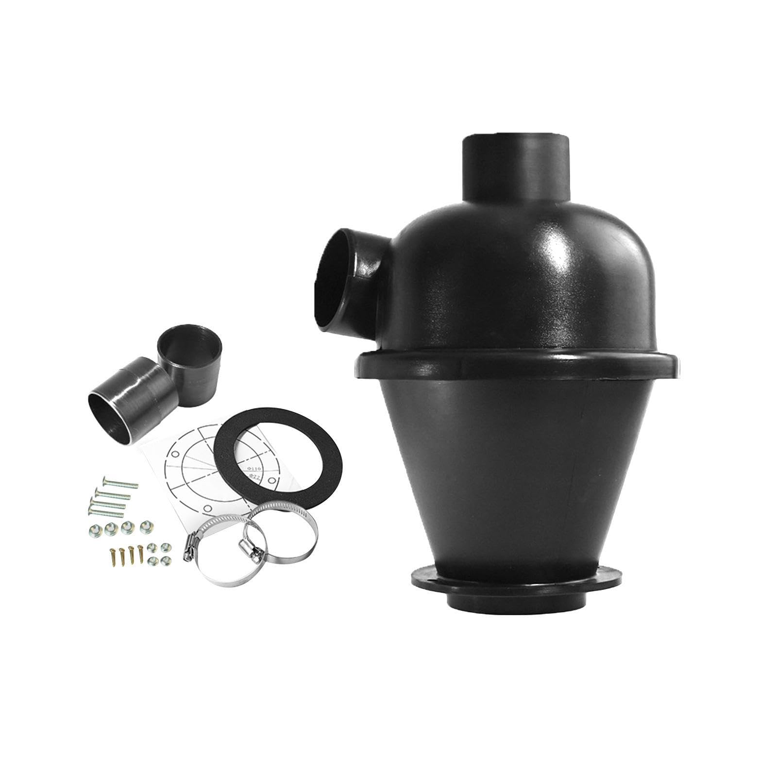 PIXZCSA Heavy Duty Dust Collector Separator Vacuum Cleaner Parts Built With Sturdy For Serious Dust Control Needs Cyclone Filter Woodworking Cyclone Separator