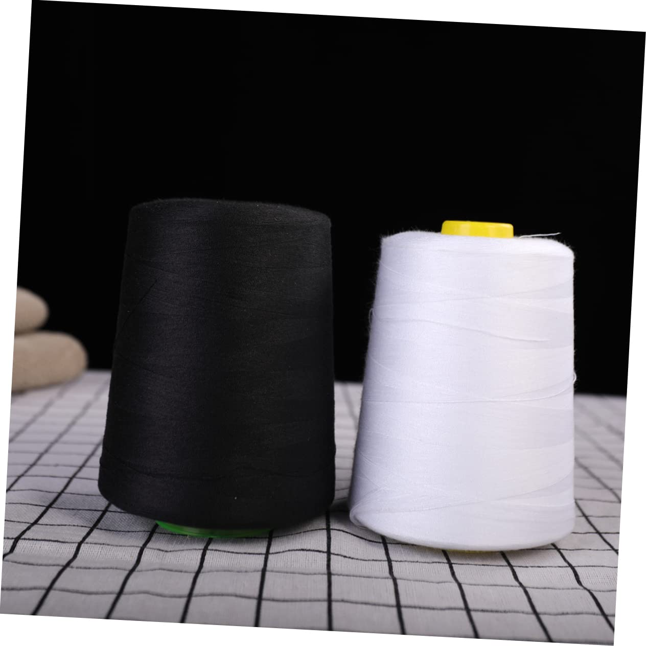 OSALADI 2 Series Hilo De Coser Puntadas Hilo De Base De Carrete De Bordado Jaspeado Hilo Para Coser Costura Y Confeccion Acolchado Tela Línea De Costura 2 Piezas*2