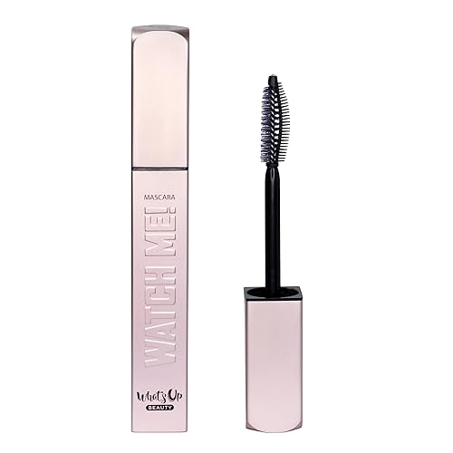 Miniatura 4 de Whats Up Beauty - Watch Me! Máscara voluminizadora y alargadora negra con péptido y vitamina B5 Clean Made in Italy Maquillaje de ojos libre de