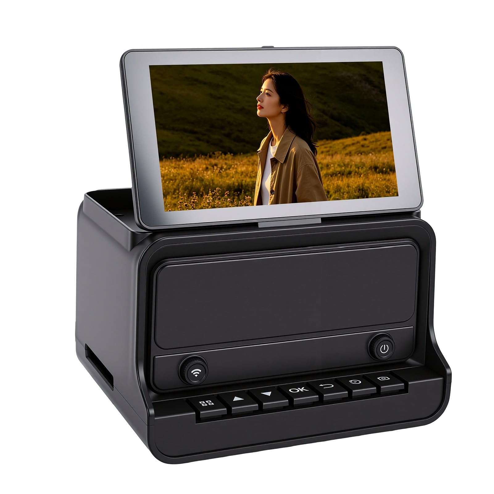 Dpofirs Scanner de Films 12 MP pour 135 126 110 Films