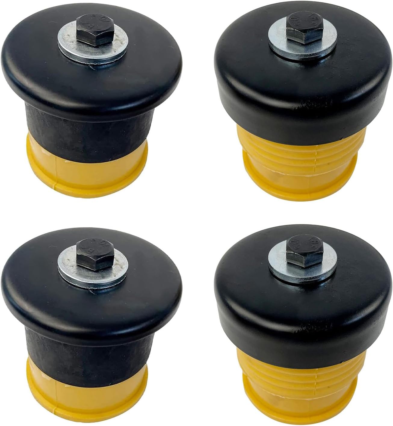 8PCS Body Cab Mount Bushing Kit for 2005–2007 Ford F-250, F-350, F-450, F-550 Super Duty Crew Cab – Replaces 924-050, 924-328, 924-329, Body Positions 1–4