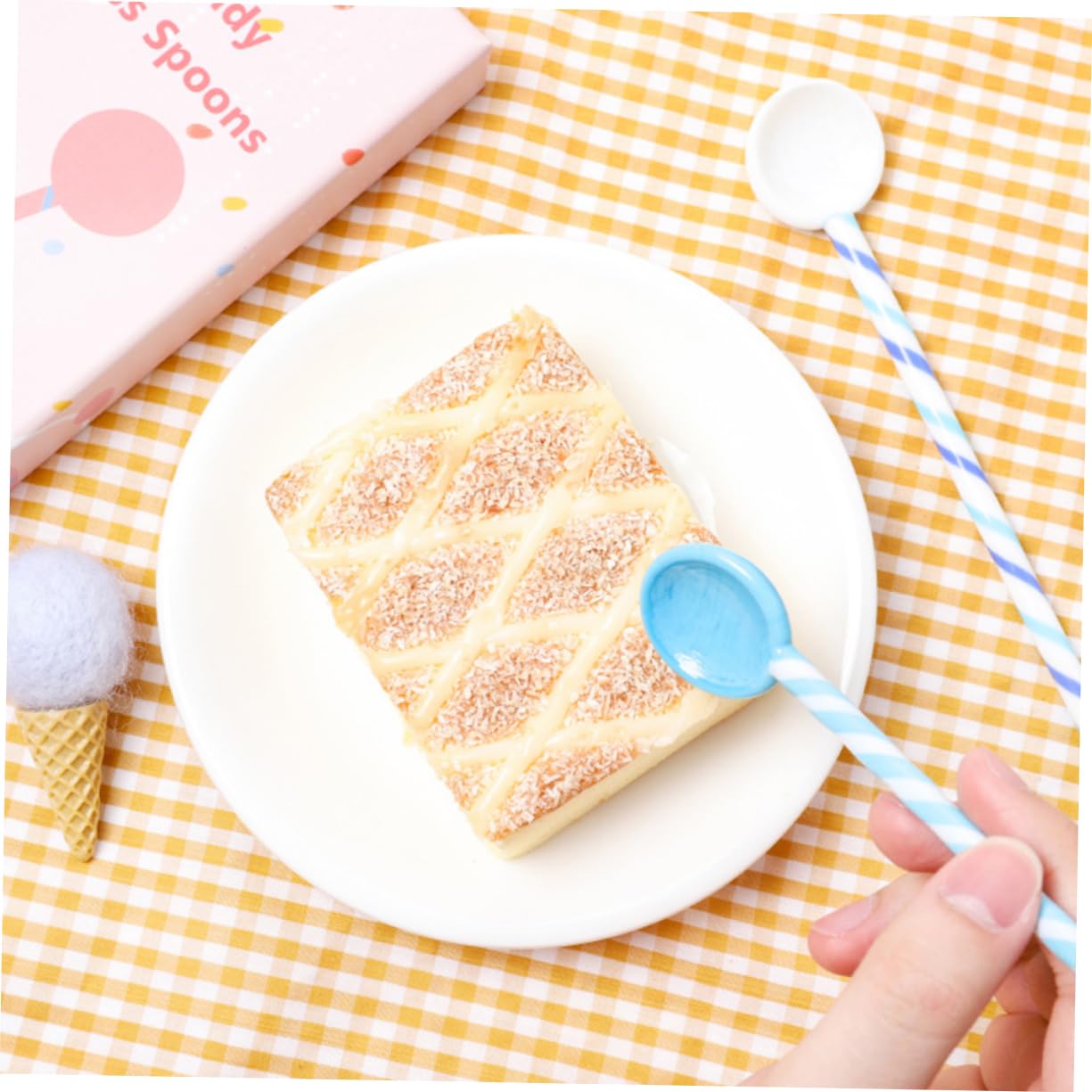 2 Pcs Glass Stirring Rod Juice Mixing Spoons Bar Stirring Rod Drinking Stirrer Long Handle Spoon Coffee Stirring Spoons Glass Coffee Stirrer Glass Mixing Spoon Glass Stirrer