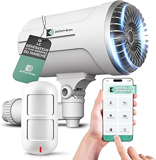 Brouillard Anti Cambriolage,Squat,Intrusion & Vol | Sécurisez Votre Maison/Appartement avec ce système d'alarme innovant Autonome App Tuya Domotique