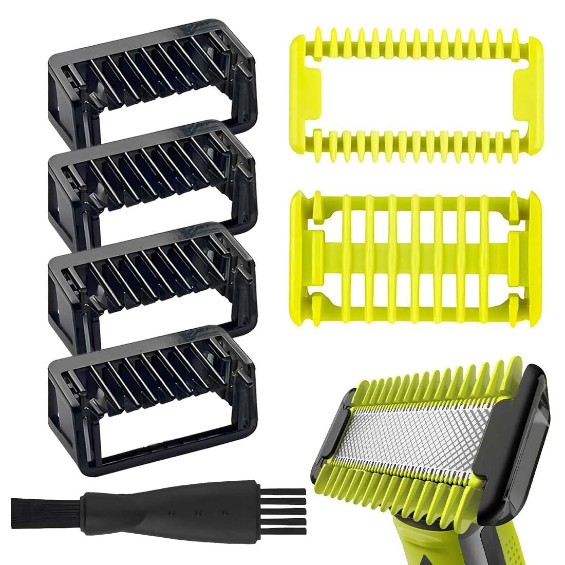 aiutano a tagliare i peli del corpo,7 Pezzi Pettine oneblade Pettini da barba, proteggono la pelle, per la rasatura, adatti ai rasoi QP25XX/QP26XX/QP65XX/QP66XX