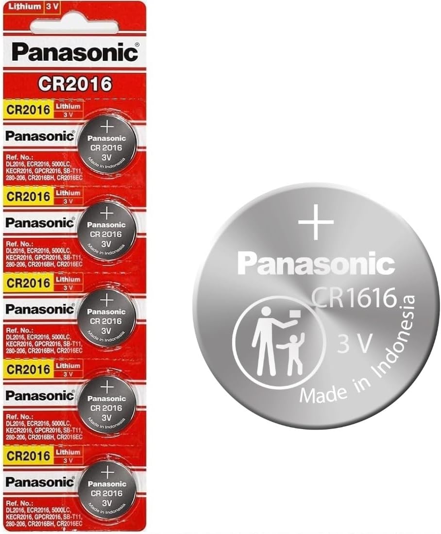 Panasonic Watch Battery Button cell CR1616 3V (Pack of 5) Amazon.ca