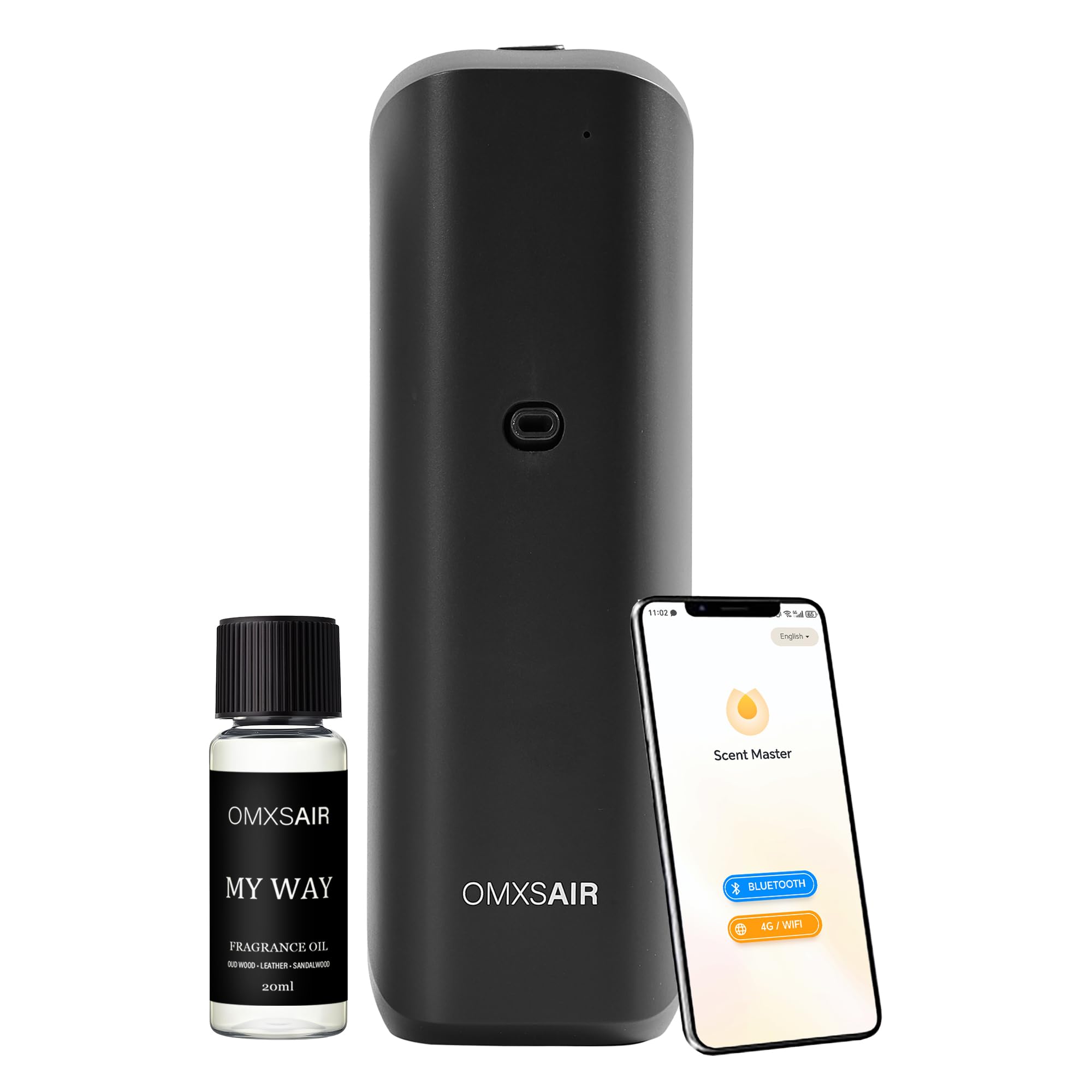 Waterless Wall Plug in Diffuser - Coverage 700 Sq.FT - Nanotechnology Plug in Scent Diffuser for Essential Oils- for Hotel and Home or Office - Smart