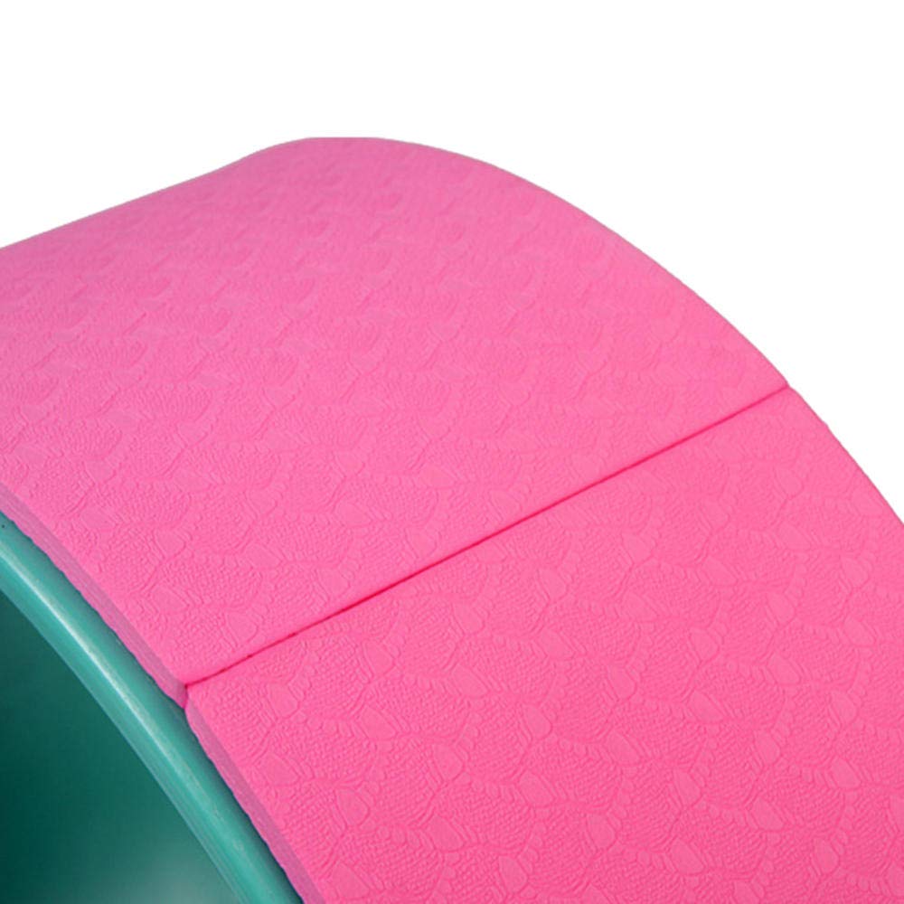 Cerchi for yoga, Pilates, ginnastica, fitness, stretching for la schiena, rullo, anello, ruota, equilibrio, accessorio, cerchi for, posizione del Dharma
