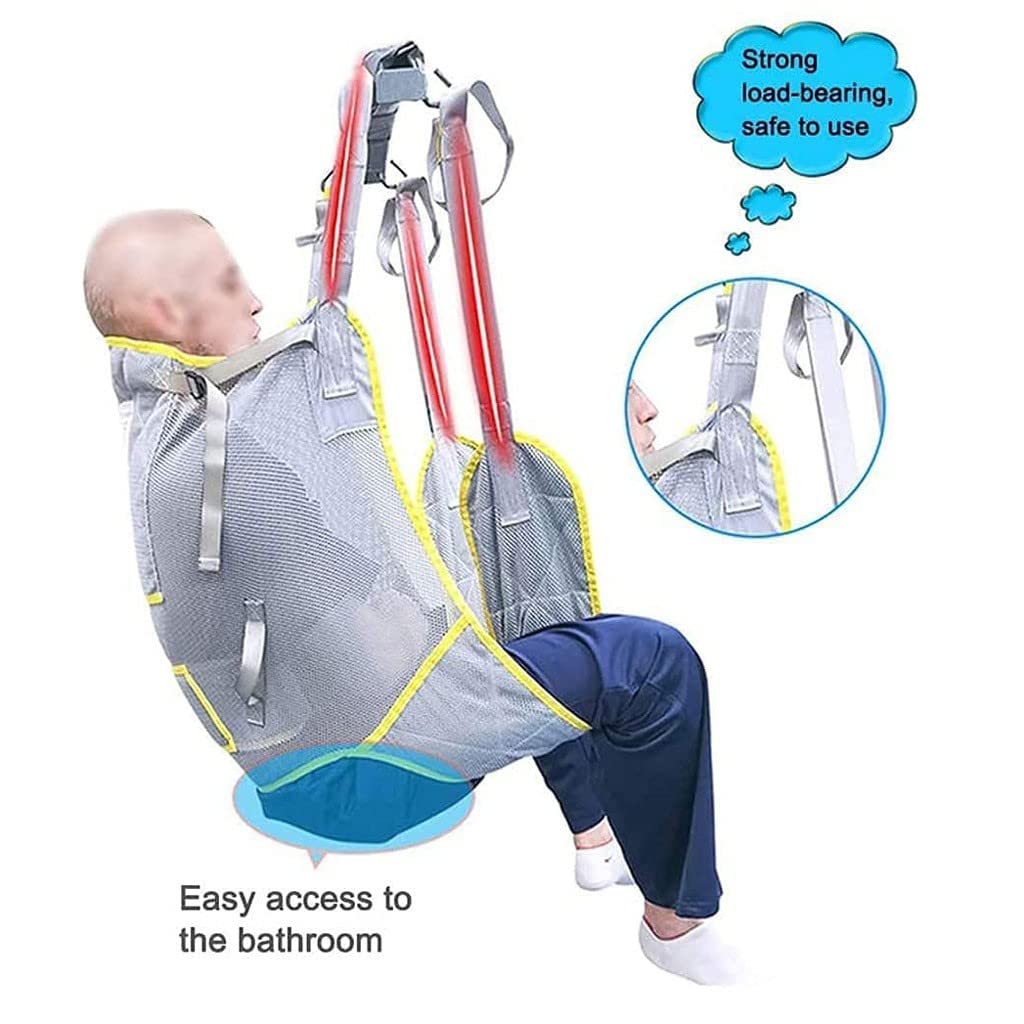 Multiuso Regolabile Imbracatura Standard per Sollevatore Disabili e Anziani Modello, Sollevare Sling sollevatori di pazienti, Medical Handicap Four Point Sling