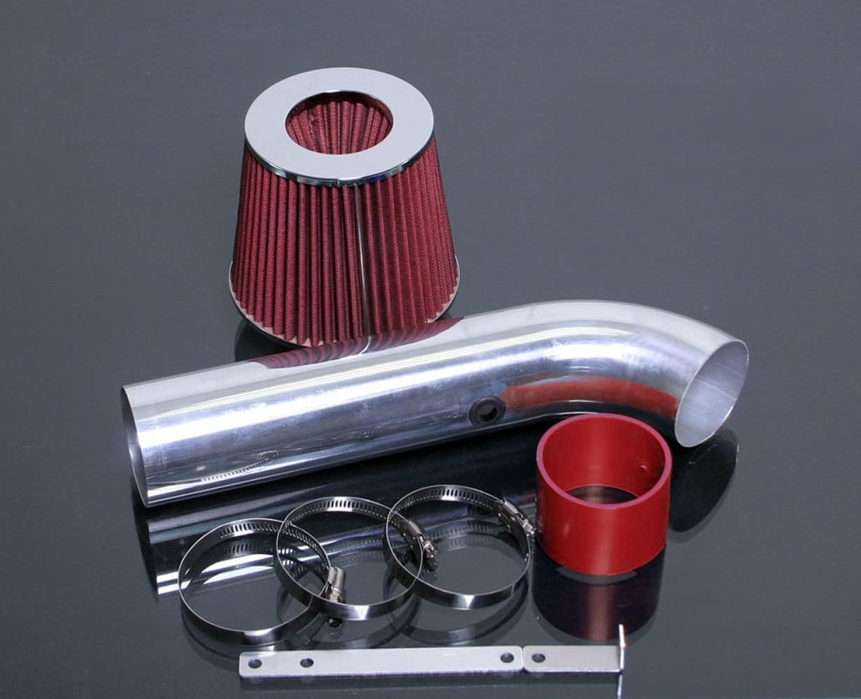 INTAKEKAI Performance Air Intake (Compatible with 1998-2002 CHEVY CHEVROLET CAVALIER PONTIAC SUNFIRE 2.2 2.2L OHV MODELS) (RED)