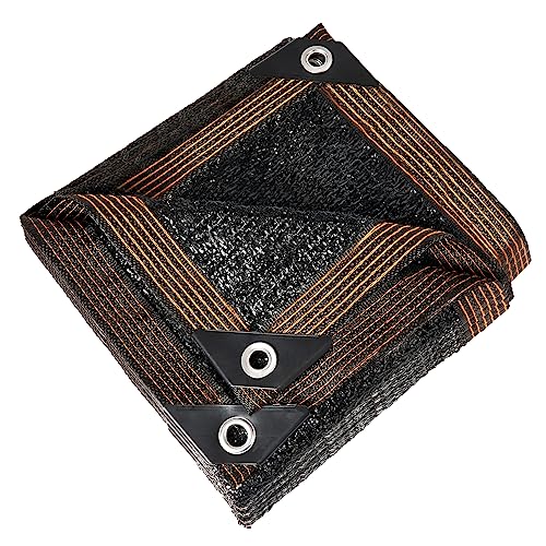 JXXXN 70% Black Shade Cloth, 6.5 x 10 FT Sun Shade Net with Grommets, Garden Sunblock Shade Cloth Shading for Greenhouse, Plant, Pergola, and Backyard Patio