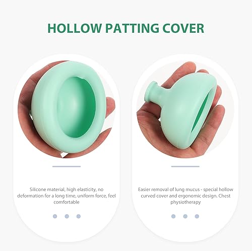 Miniatura 8 de EXCEART Masaje de tambor de presión Baúl Tratamiento de percusión para la incapacidad de expectoración y reposo en cama a largo plazo Trabajo básico