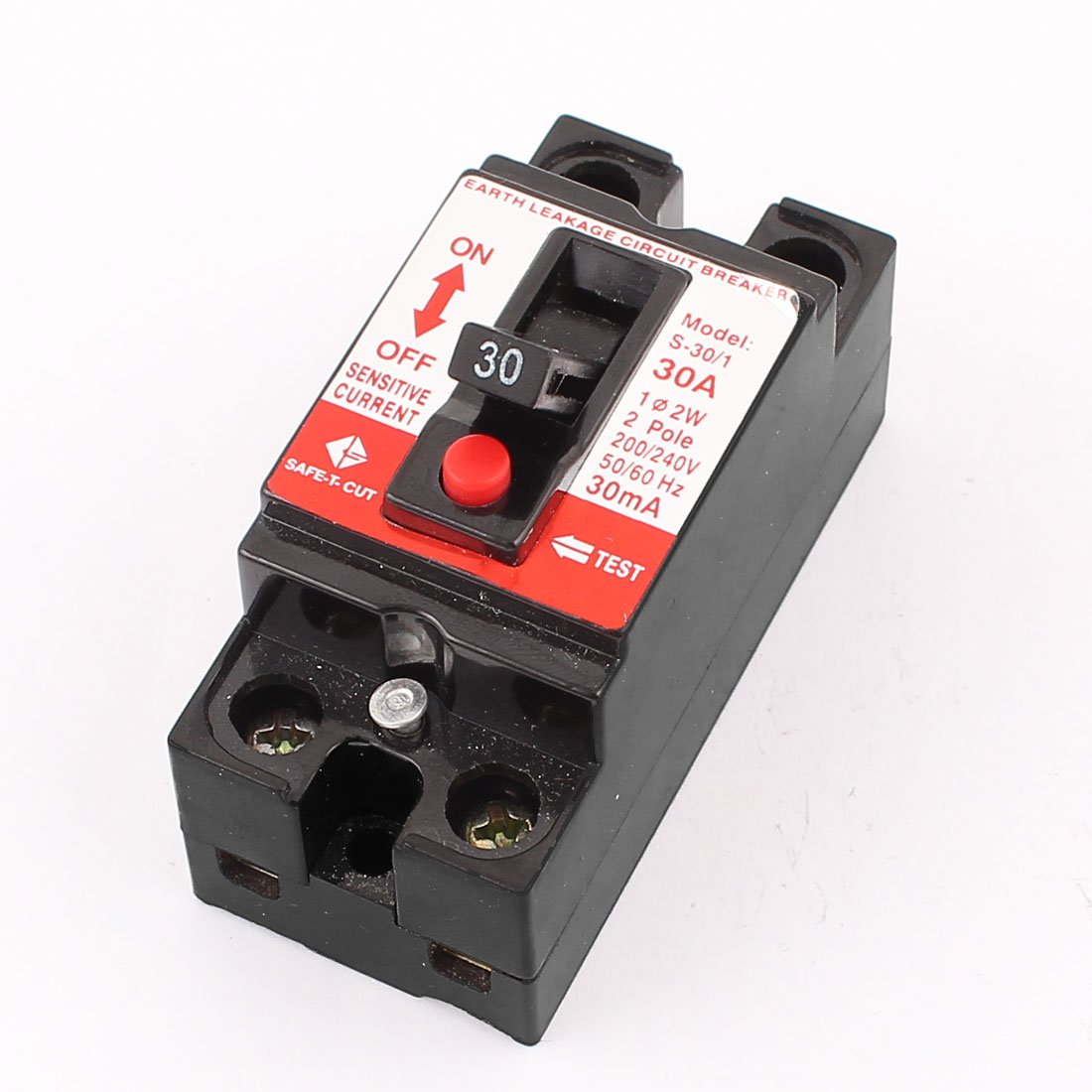 Disyuntor de protección contra fugas S-30/1 para electrodomésticos de cocina 30A 240V