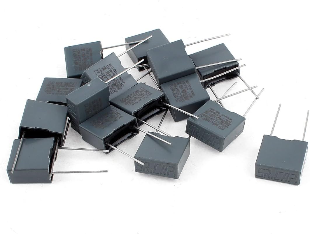 Aexit 15pcs AC280V 0.22uF Capacitance Two axia-l Leads Polyester Film Capacitors (d2821b3937258b730fe2686a92d079ae)