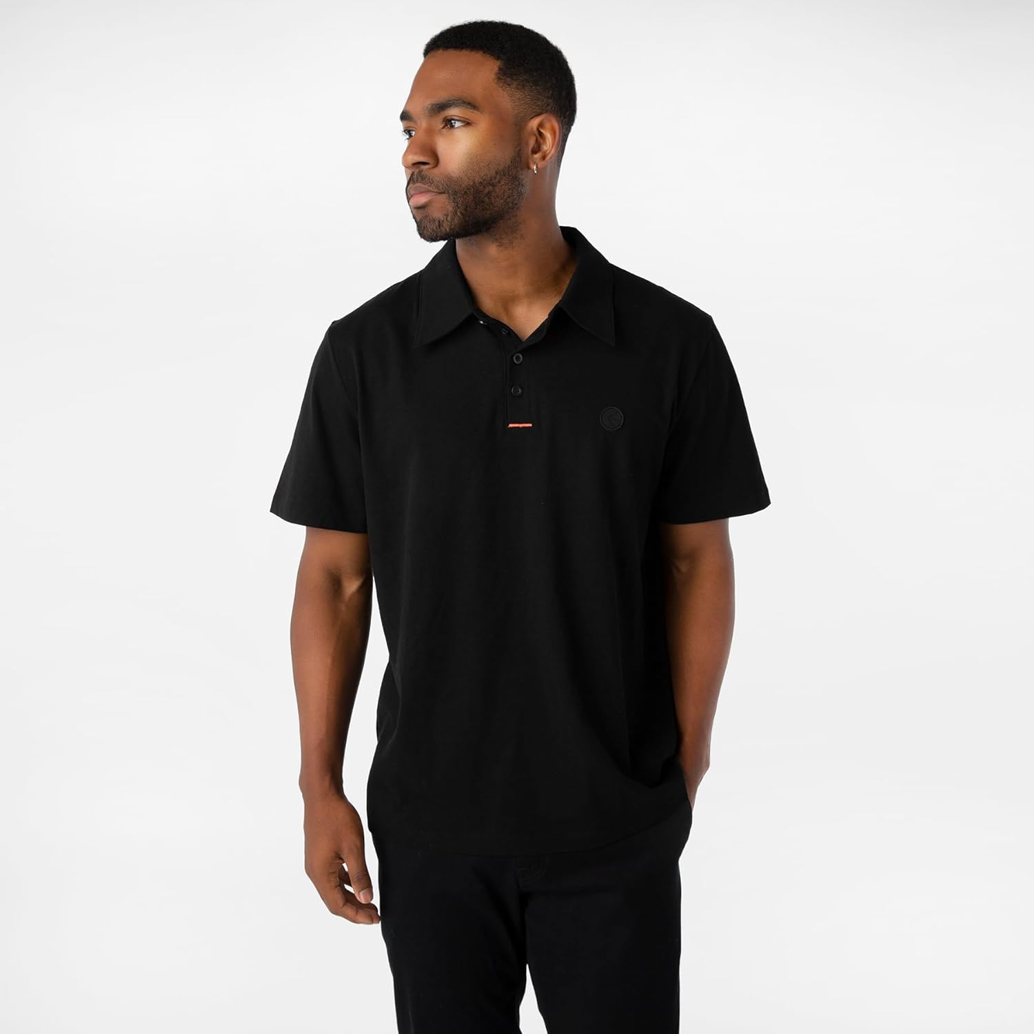 Ethika The Skool Boy Men's Polo | Black - Image 2
