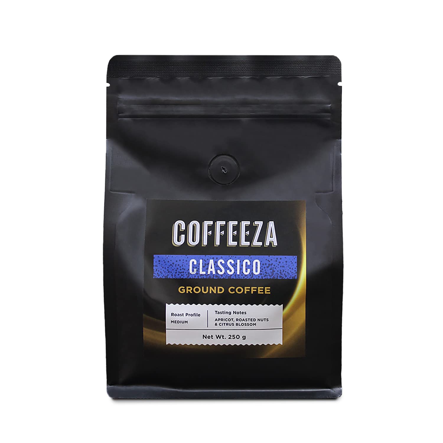 COFFEEZA Classico Ground Coffee Fine Grind (Espresso & Moka Pots