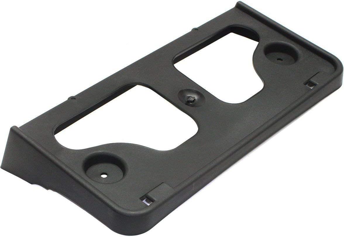 I-Match Auto Parts Front License Plate Frame Bracket Tag Holder Black Textured for 2013-2019 Ford Taurus, Taurus SHO, and Taurus Police Interceptor DG1Z17A385AA FO1068150