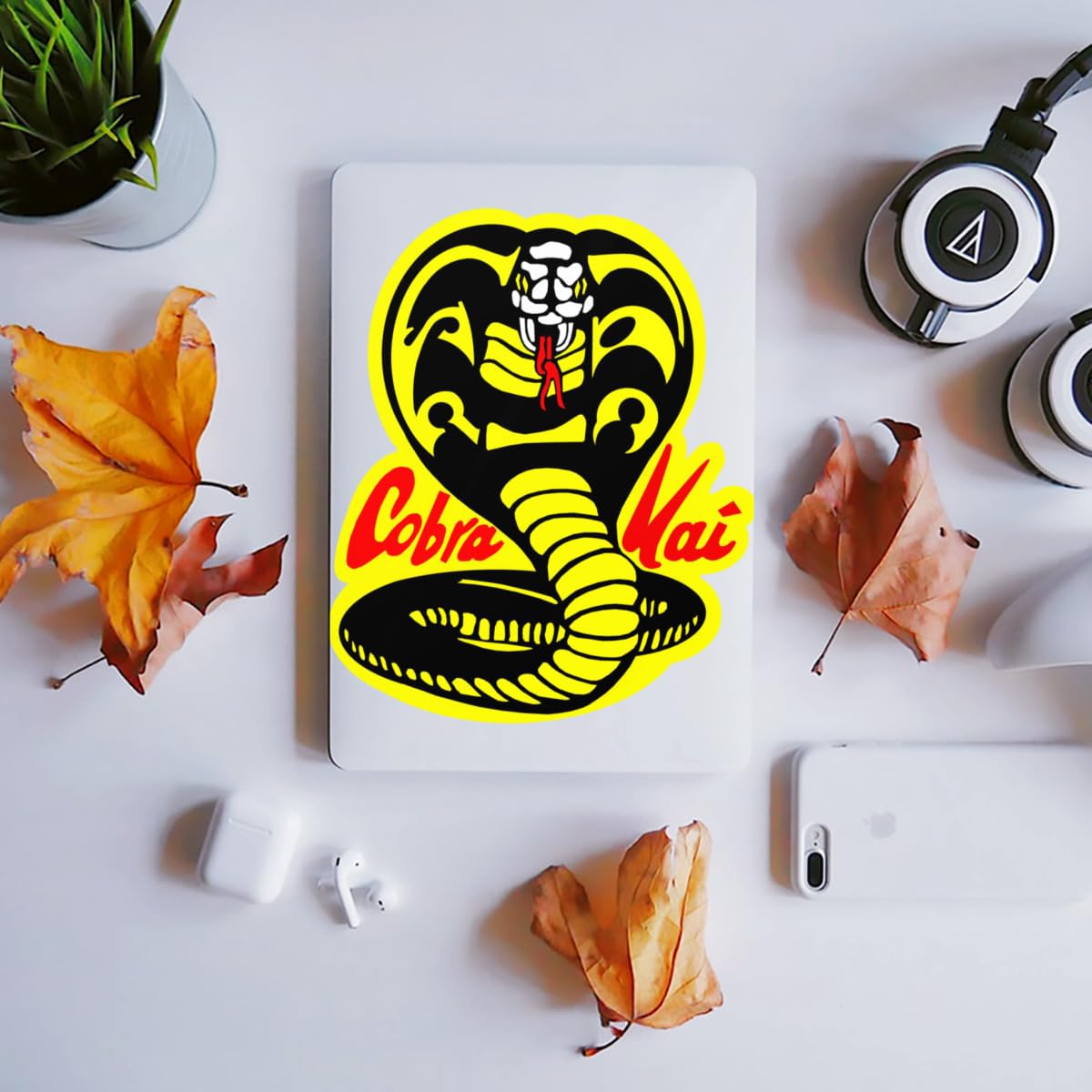 Amazon.co.jp: ステッカー コブラ会 人気 Logo クリスタルステッカー