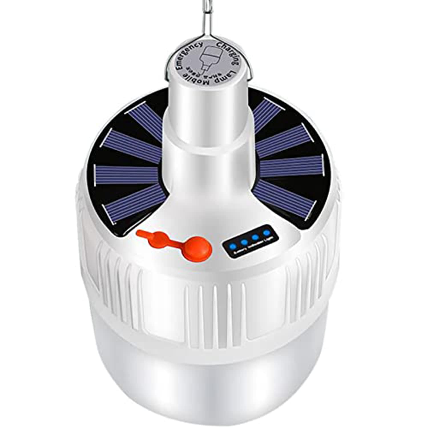 YUDALCD Multi-Functional Emergency LED Light Bulb, Capable to Recharge Mobile Devices, Ideal for Power Outage, Tent Camping, Fishing (Bulbs)