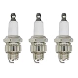 3Pack 796112 J19LM Spark Plug Replacement for Champion RJ19LM, Sparkplug Replacement for BS 796112 802592 5095K 796112S, for Lawn Mower Engine 492167 591040 591868 799876 802592S