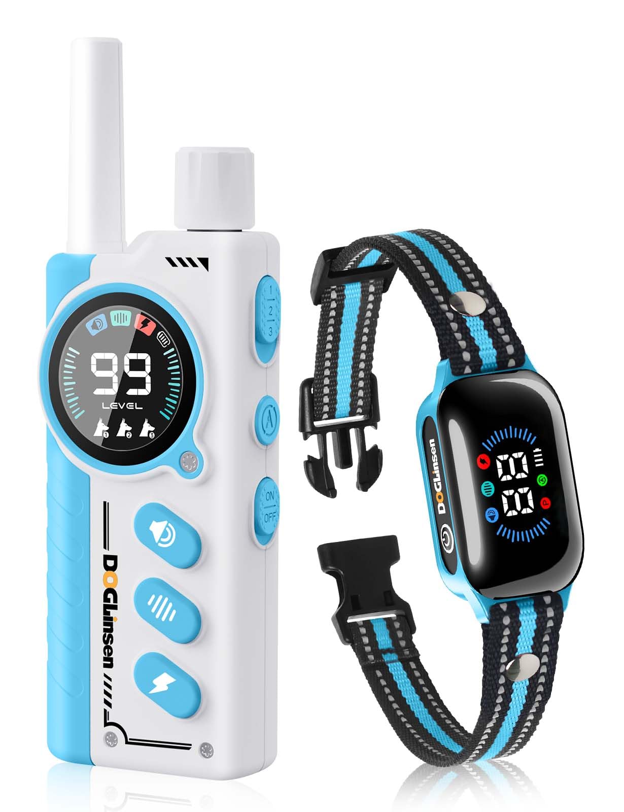 DOGLinsen 2-in-1 Smart Bark and Shock Collar