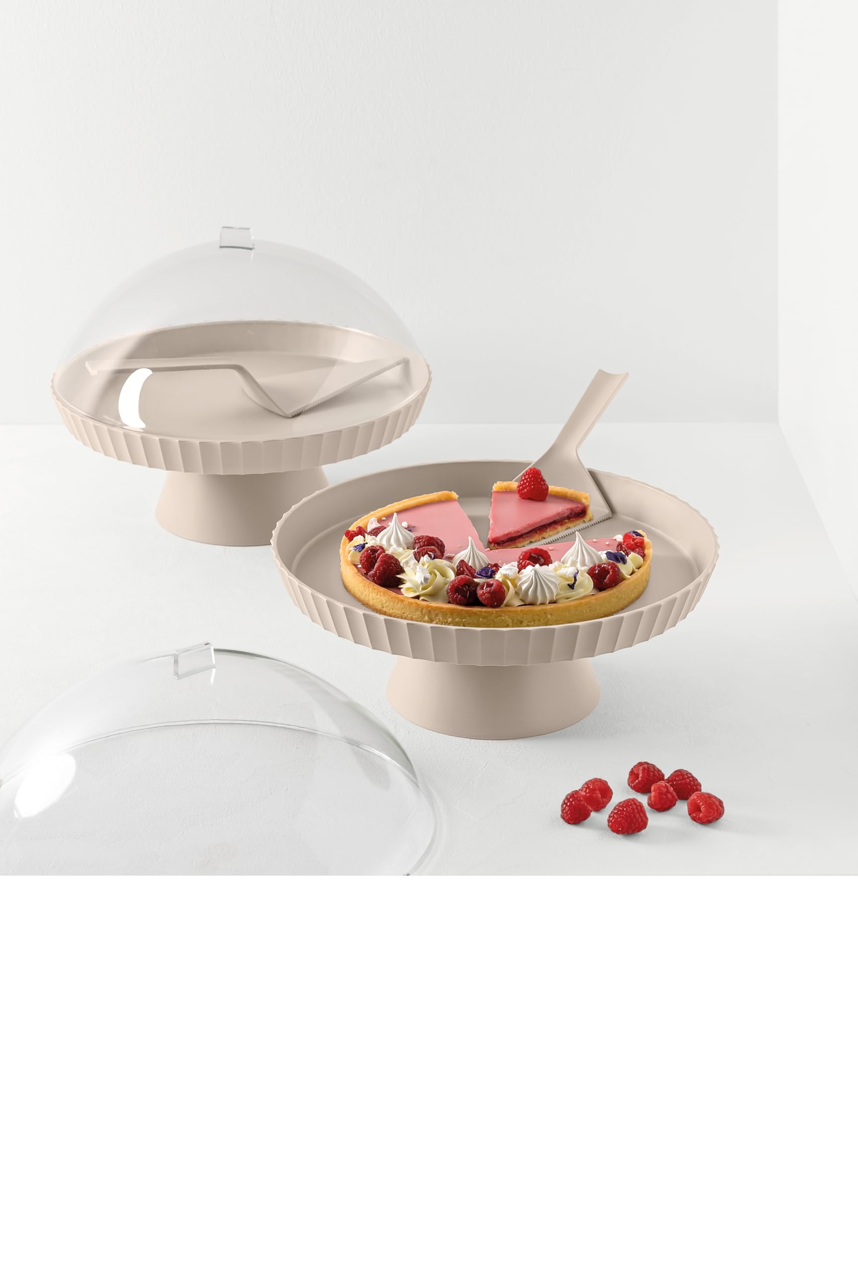 Blim Plus - Calotta Cibi Ø 30cm Trasparente - Campana Salvafreschezza Dolci Torte - Made in Italy