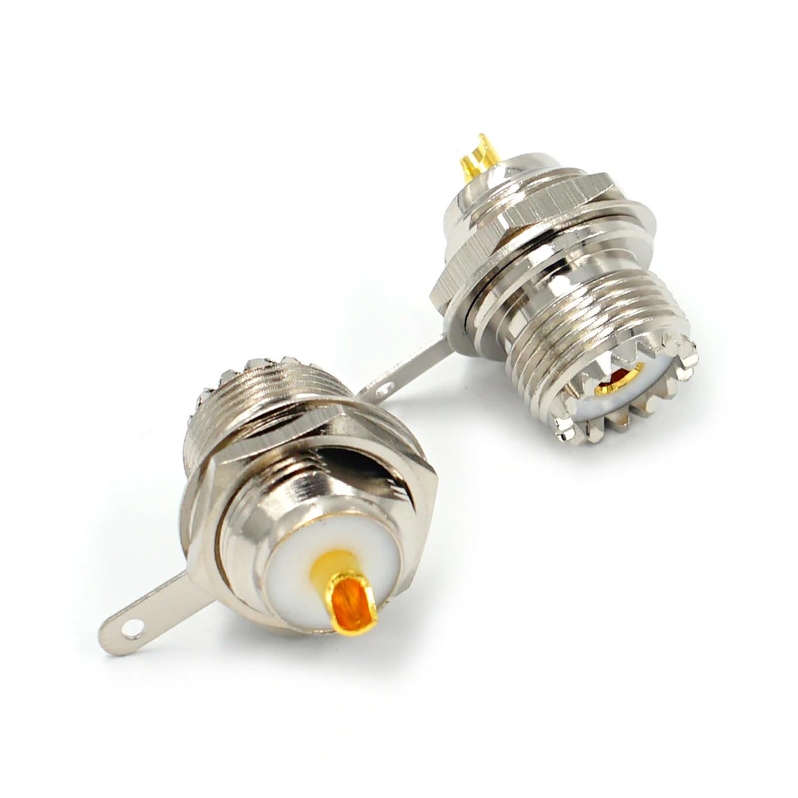 Connettore Per Saldatura Con Dado Jack Femmina UHF SO239 Da 10 Pezzi