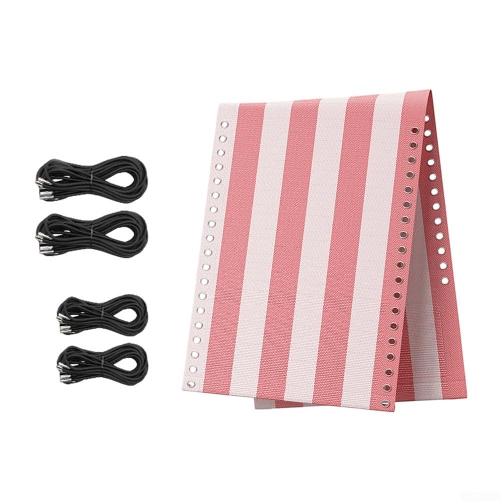 Tissu de rechange pour chaise longue rose A idéal pour détendre sur la terrasse de jardin