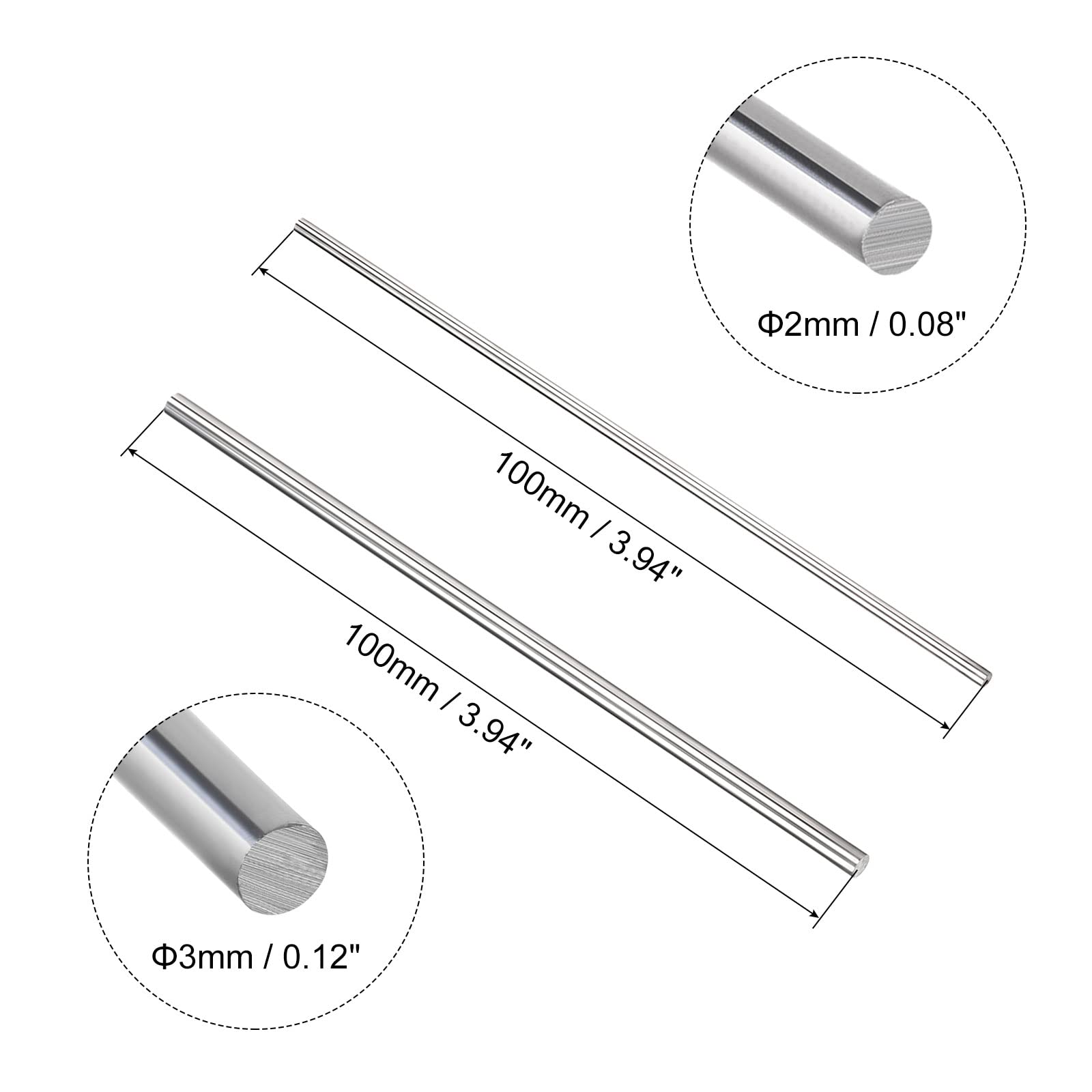 Oil Hard Drill Rod, O1, #12, 0.185 in, Mfr: O1D#126-A