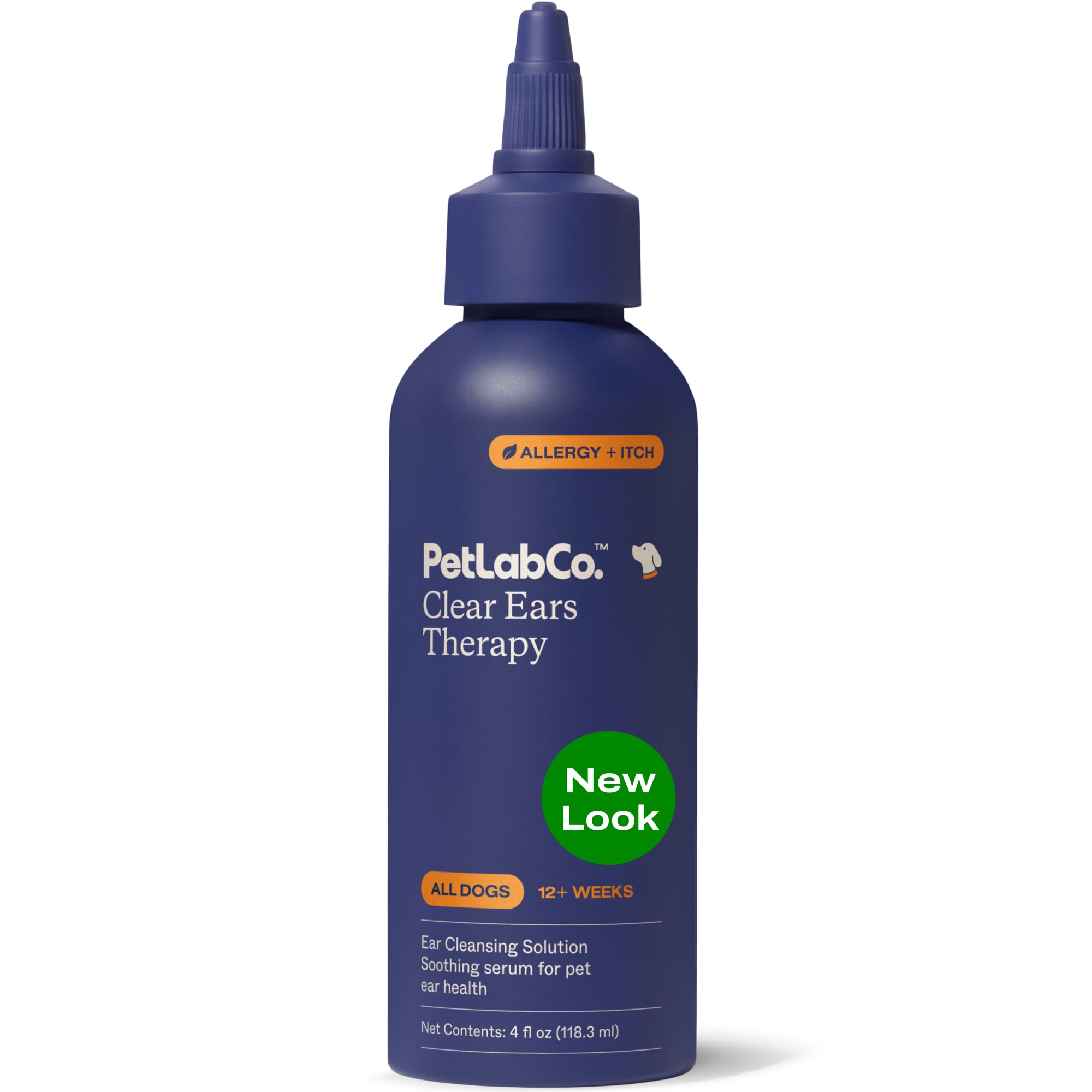 PetLab Co. - Clear Ears Therapy Ear Cleaner for Dogs - Supporting Yeast, Itchy Ears & Healthy Ear Canals - Alcohol-Free Dog Ear Wash - Optimized Dog Ear Cleaner Solution - Packaging May Vary