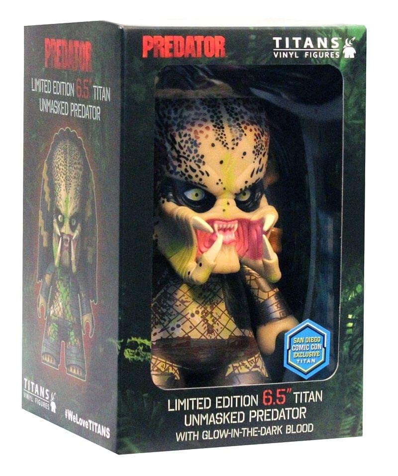 Titans Vinyl Limited Edition 6.5” Unmasked Predator Glow in The