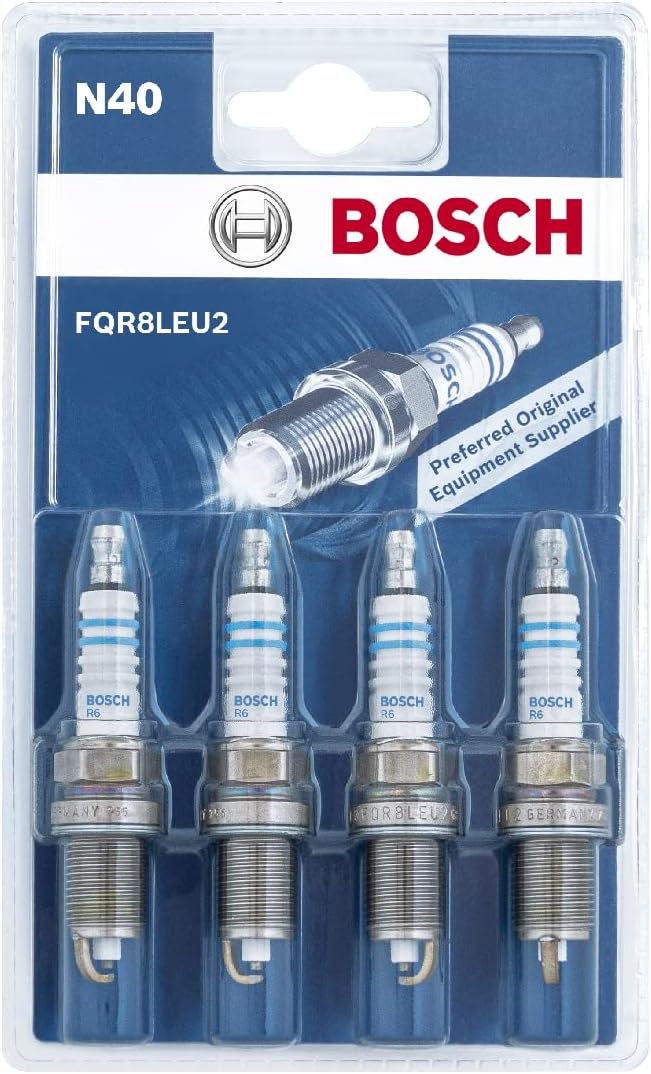 Bosch FQR8LEU2 N40 Bujías de níquel kit de 4