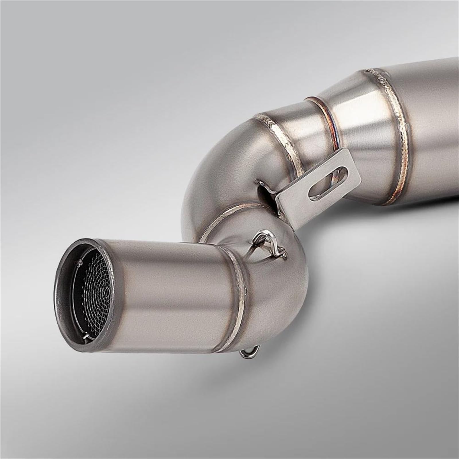 Silenciador 51MM Esacpe Moto para 390 125 SMC R 2025-2026 | Escape motocicleta Escape motocicleta tubo enlace medio 51mm silenciador(Style 1)