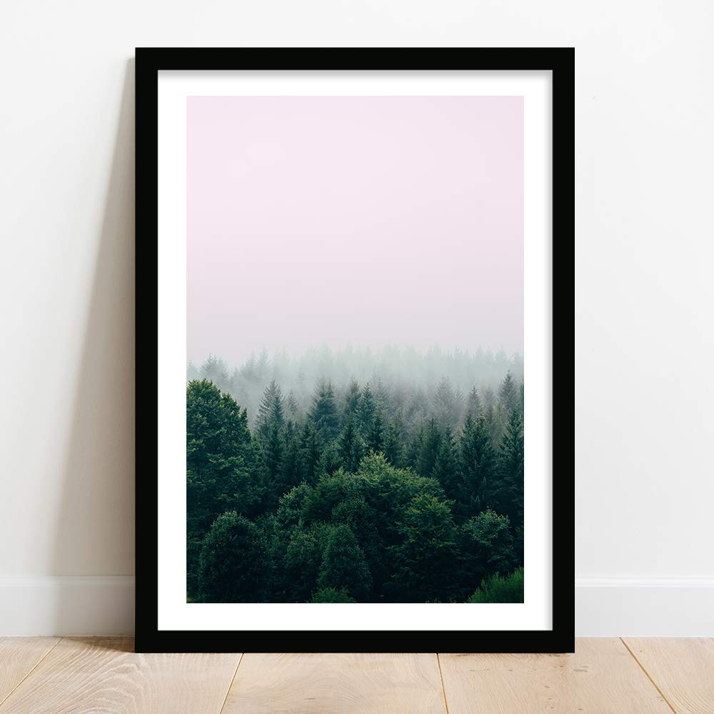 Colossal Art House Nature Poster Frame Large Wall Painting (13x17 Inch Framed Picture with Poster)(Multicolour) 2