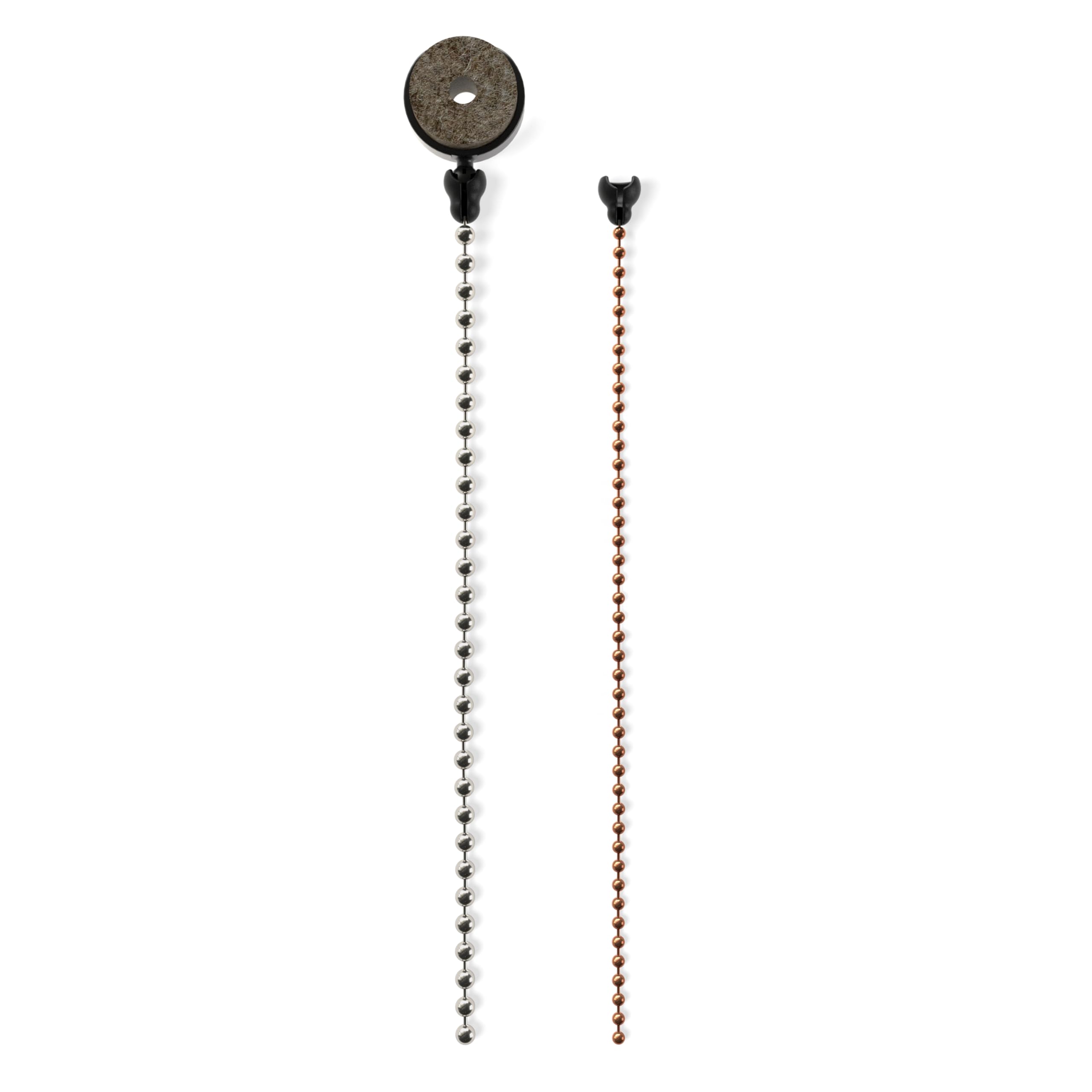 Pack de cymbales Evans - Pack de deux chaînes Sizzler - Comprend une cymbale Sizzler, une rondelle en feutre - Son de cymbale sans trous ni rivets