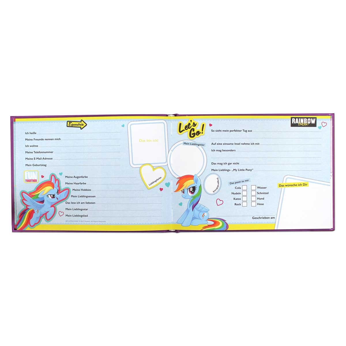 MY LITTLE PONY Le livre d'amis du film