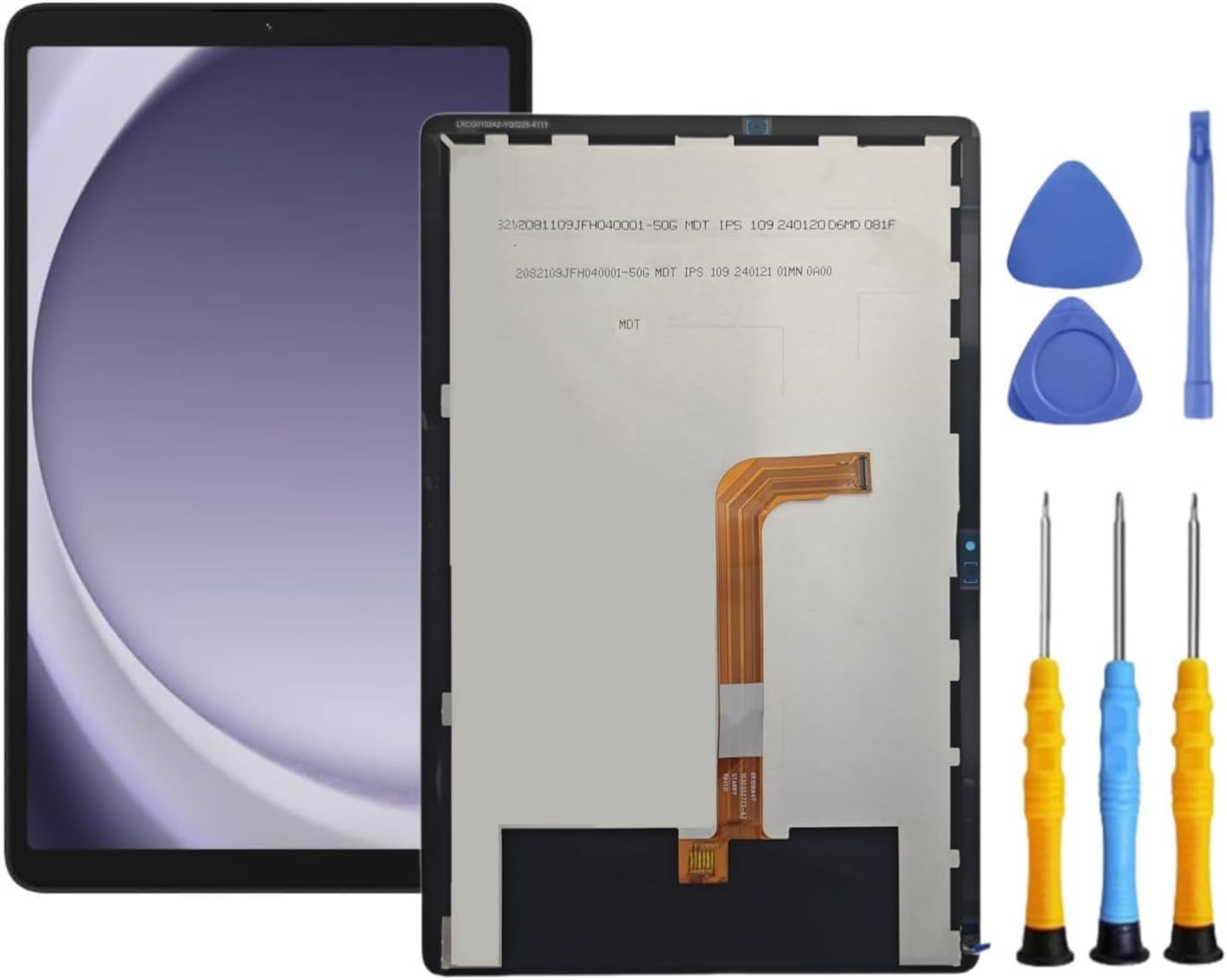 for Samsung Galaxy Tablet A11 Plus Screen Replacement for Samsung Tab A11 Plus Replacement Screen kit SM-X230 SM-X236 LCD Display Digitizer Touch Screen Assembly 11 inch Black