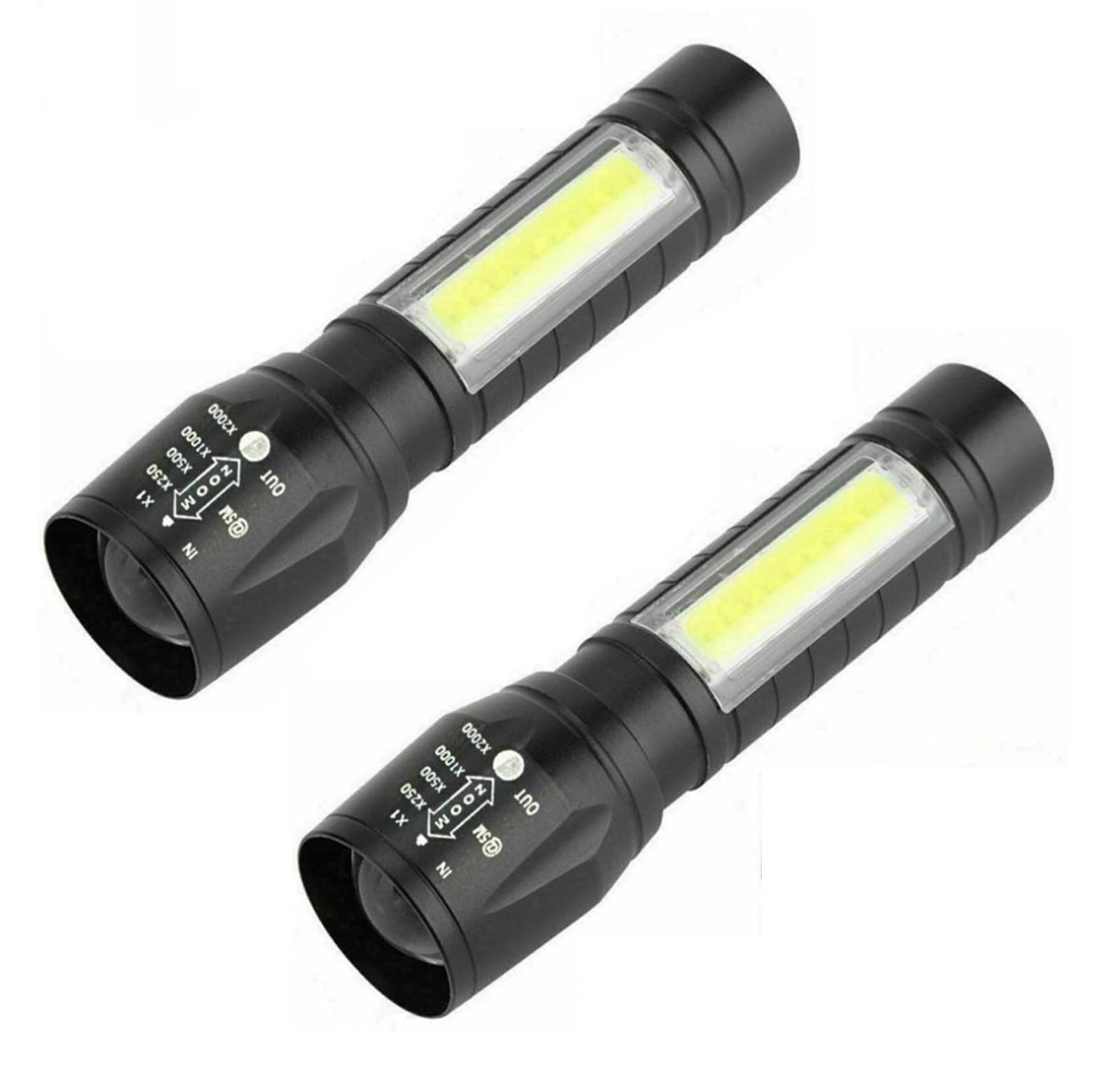 See full amazon price history chart for ClubComfort LED Torch Flashlight with COB Light Mini Waterproof Portable LED XPE COB Flashlight USB Rechargeable 3 Modes Light Flashlight with Hanging Rope Small Size Black Colored 2 Pcs ClubComfort LED Torch Flashlight with COB Light Mini Waterproof Portable LED XPE COB Flashlight USB Rechargeable 3 Modes Light Flashlight with Hanging Rope Small Size Black Colored 2 Pcs (B0BC1FMZ4F) Amazon Price History, Amazon Price Tracker