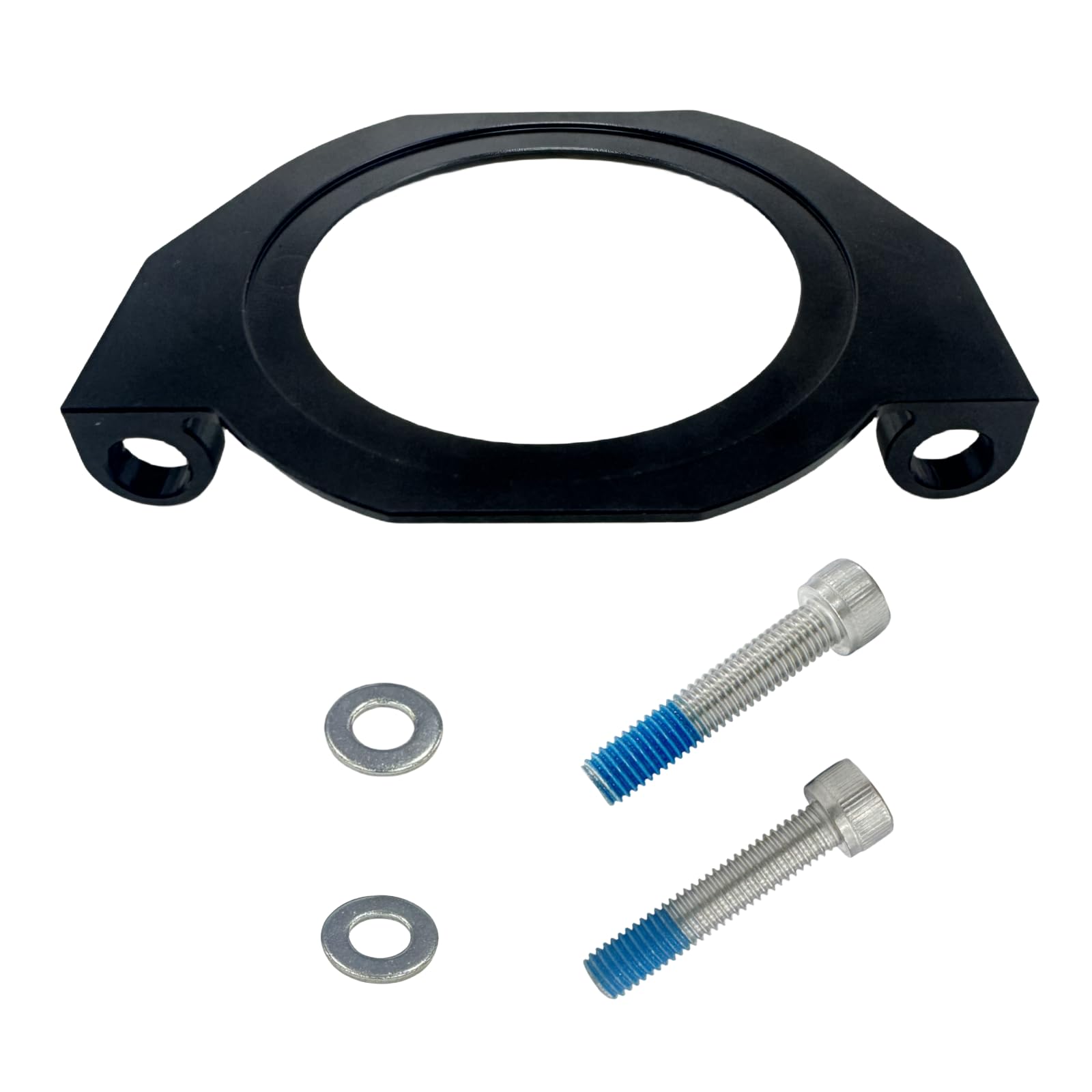 Front Crank Seal Serpentine Belt Guard, Protection Guards Plate Crank Seal Guard Plate Compatible with 335i 528i 135i S55 N54 N55 N52 Engine (Black)